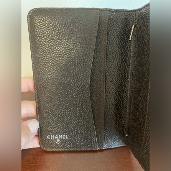 Chanel Caviar Leather Passport Case Brown - Picture 2 of 5